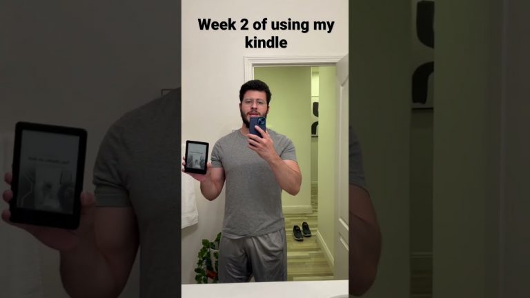 One month of using my Kindle