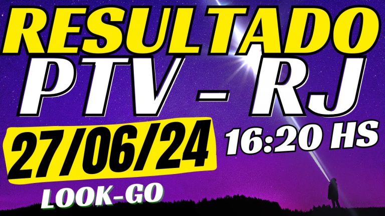 Resultado do jogo do bicho ao vivo – PTV – look – 16:20 27-06-24