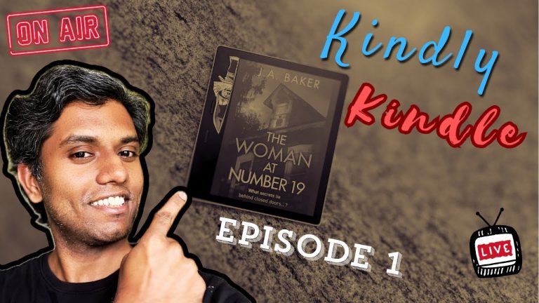 LIVE: The Woman At Number 19 | KINDLY KINDLE Episode 1 | myViewOnBooks New Series | Pyscho Thriller