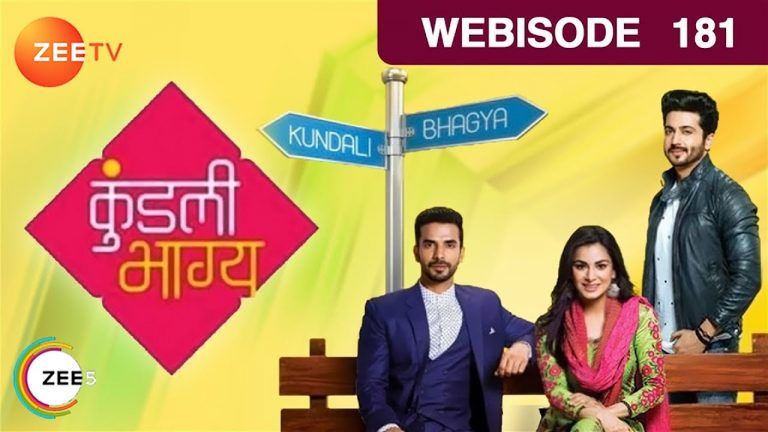 Kundali Bhagya – Hindi TV Serial – Ep 181 – Webisode – Sanjay Gagnani, Shakti, Shraddha -Zee TV