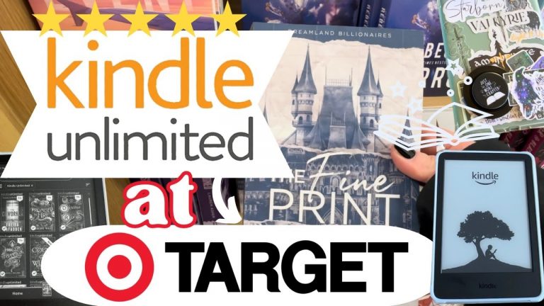 FINDING KINDLE UNLIMITED BOOKS AT TARGET! |KU PART 1| #kindleunlimited #kindle #bookshopping #vlog