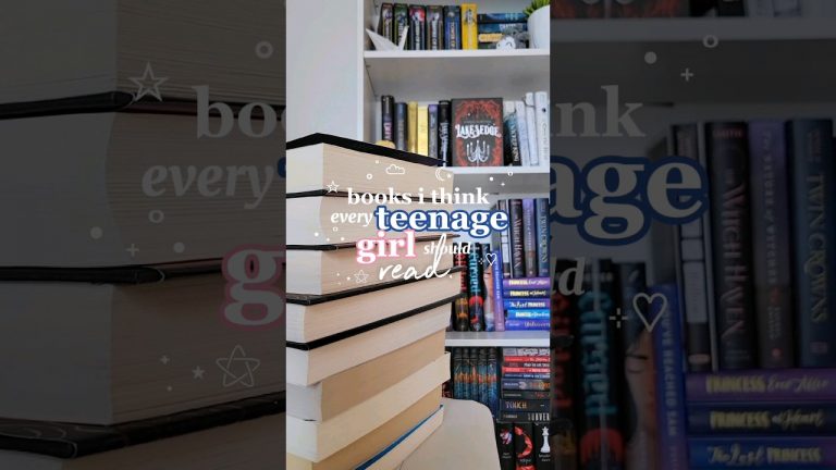 books every teenage girl should read 💫🫶 #booktube #bookrecommendations