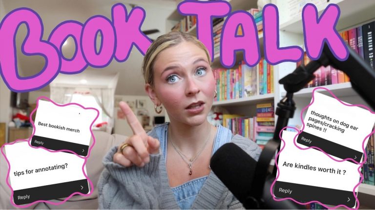 BOOK TALK 🎙️📖⎮ My rating system ⭐️ Goodreads rant, opinions on Kindle
