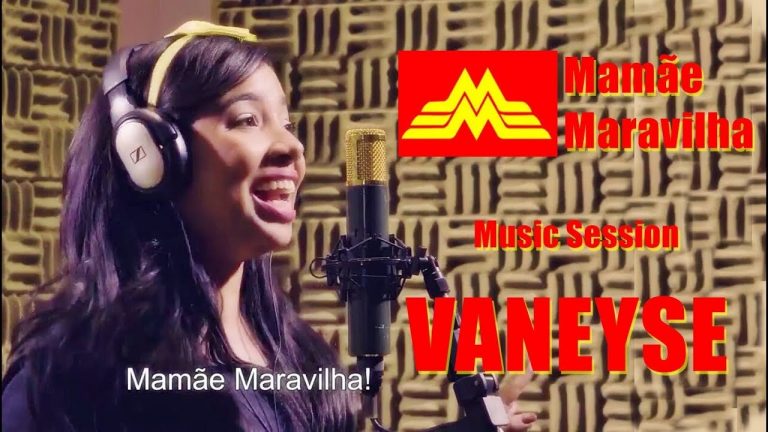 MAMÃE MARAVILHA – Music Session – VANEYSE com o Coral infantil no Reuel Estúdios