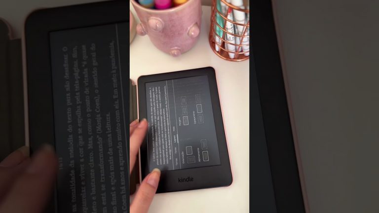 Vale a pena ter um Kindle em 2023? + meus acessórios #shorts