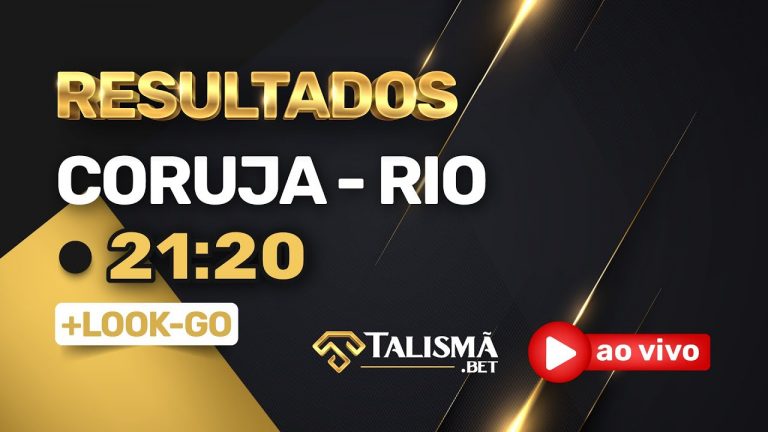 RESULTADO DO JOGO DO BICHO AO VIVO -CORUJA- RJ – 21:30 – 20/07/2024