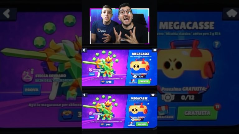 TROVIAMO SKIN RARISSIME dalle MEGA CASSE su BRAWL STARS