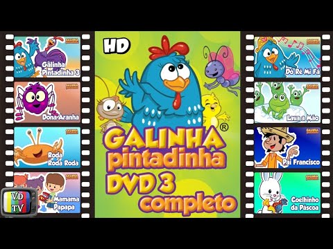 Abertura DVD Galinha Pintadinha 3 + Cenas Extras