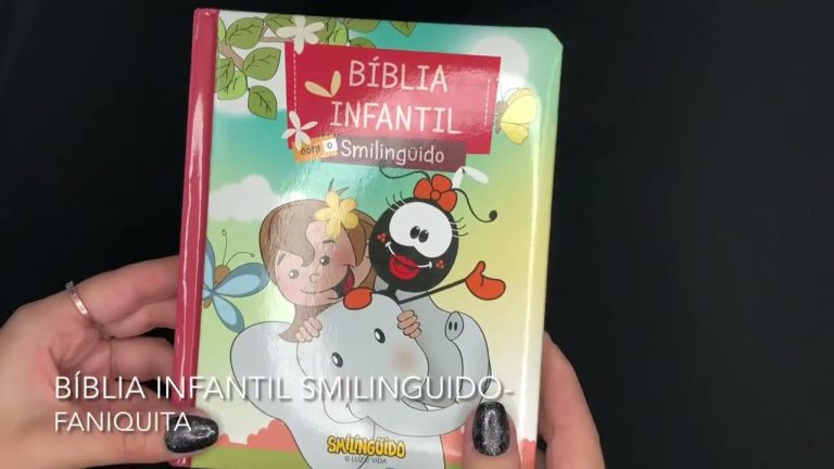 Bíblia Infantil com o Smilinguido | Livraria 100% Cristão