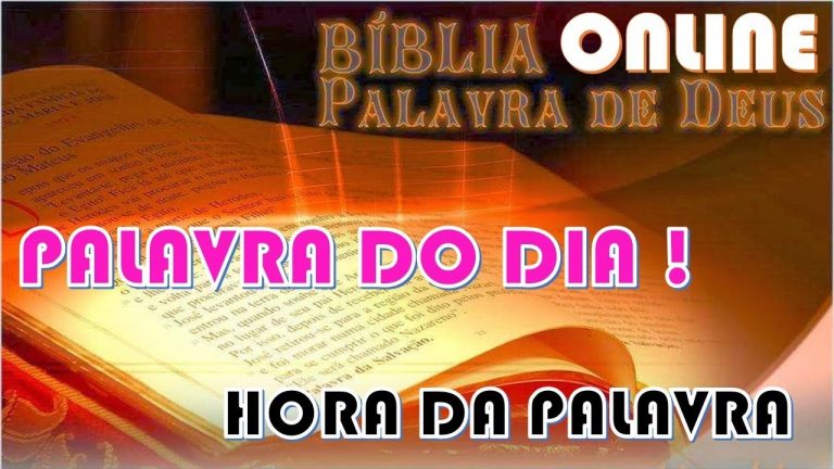 Bíblia Online – Palavra Do Dia – João 3.16 – Hora Ha Palavra