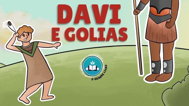 Bíblia Para Crianças: DAVI E GOLIAS | O Grande Livro
