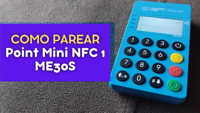 COMO PAREAR MAQUININHA POINT MINI NFC 1 MERCADO PAGO! – Point Mini NFC 1 – ME30S