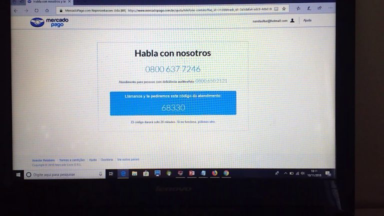 Como entrar em contato com o Suporte Mercado Pago