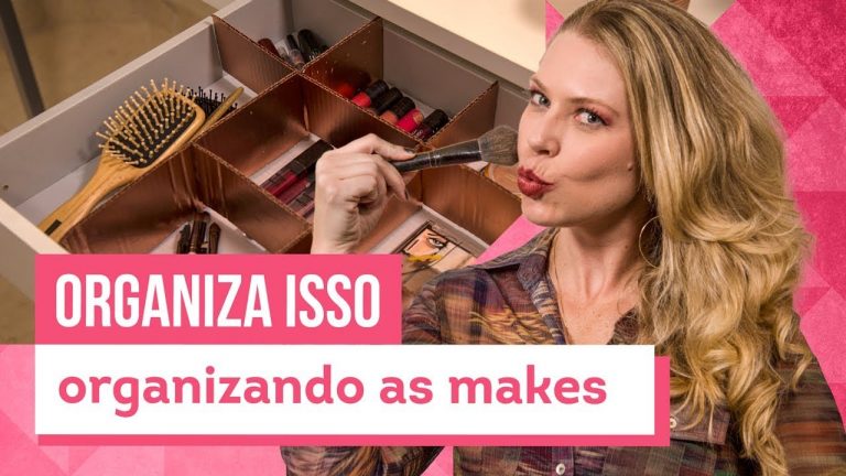Como organizar maquiagem – aprenda com Rafa Oliveira – CASA DE VERDADE