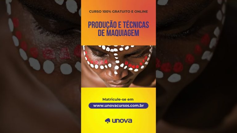Curso de Produção e Técnicas de Maquiagem Grátis e Online #unovacursos
