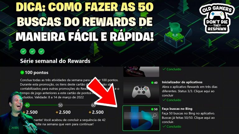[DICA!] Faça as 50 buscas do Xbox Rewards rápido e fácil!