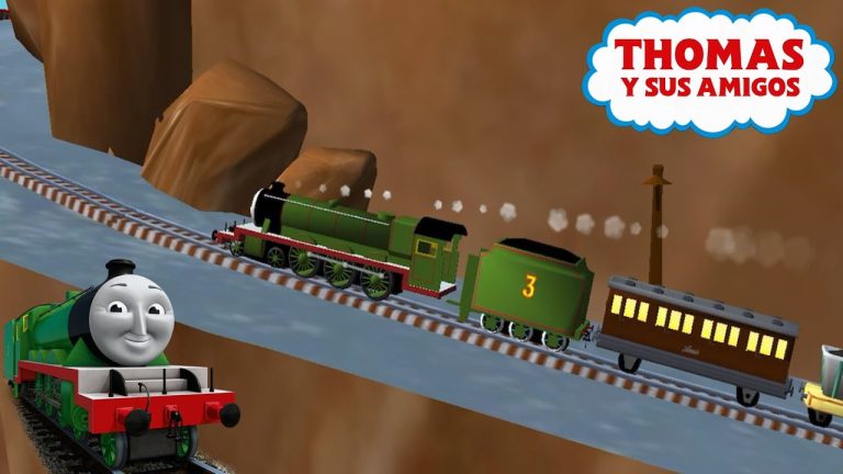 El tren Thomas y sus amigos en español. Henry la locomotora. El juego del tren Thomas. Completo.