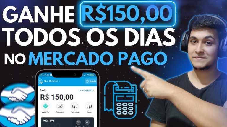 GANHE R$150,00 POR DIA COM MERCADO PAGO – Como Revender Maquininha de Cartão