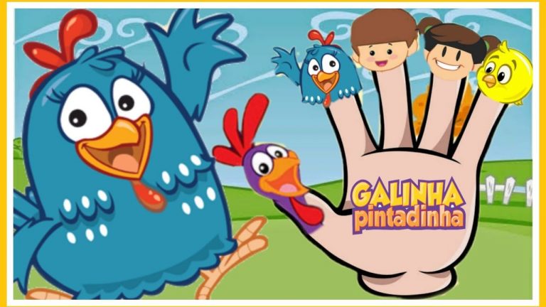 Galinha Pintadinha em Família dos dedos/ Finger Family Nursery Rhymes and Kids Song