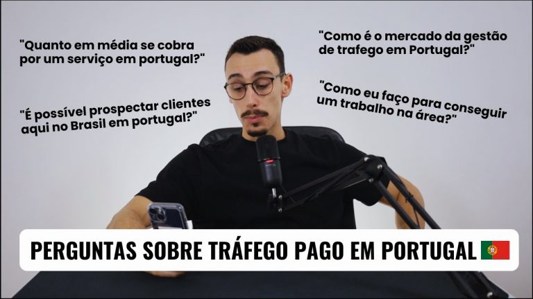 Gestor de tráfego pago em portugal | Principais Dúvidas Pergunte ao Bruno Lopes