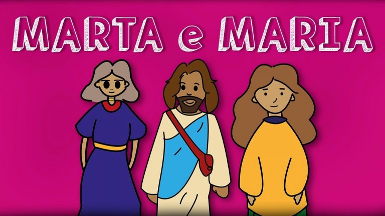 História Bíblica Para Crianças: MARTA E MARIA