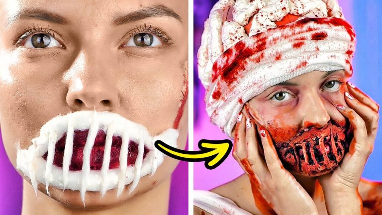 Ideias de maquiagens e fantasias de Halloween assustadoras