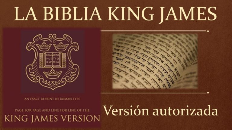 📖 La Biblia King James | La biblia en Ingles | Traducciones de la Biblia