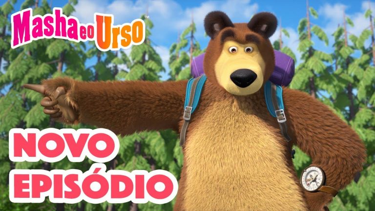Masha e o Urso 👱‍♀️🐻💥 Novo episódio 2022  🏕 A Trilha ao Vulcão 🌋  Compilação para crianças