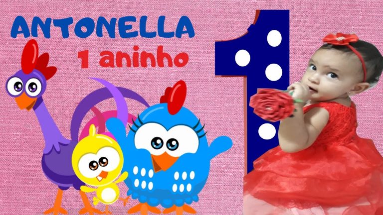 Parabéns da Galinha Pintadinha (Antonella 1 Aninho)