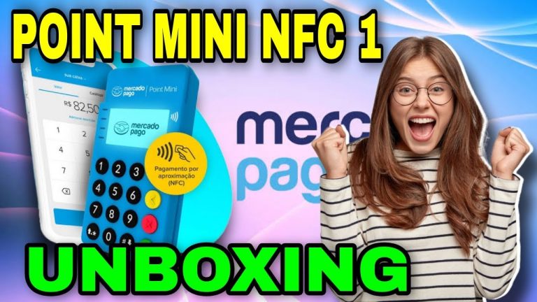 Point Mini NFC 1 Maquininha Mercado Pago [Unboxing Atualizado 2022] Veja o Kit