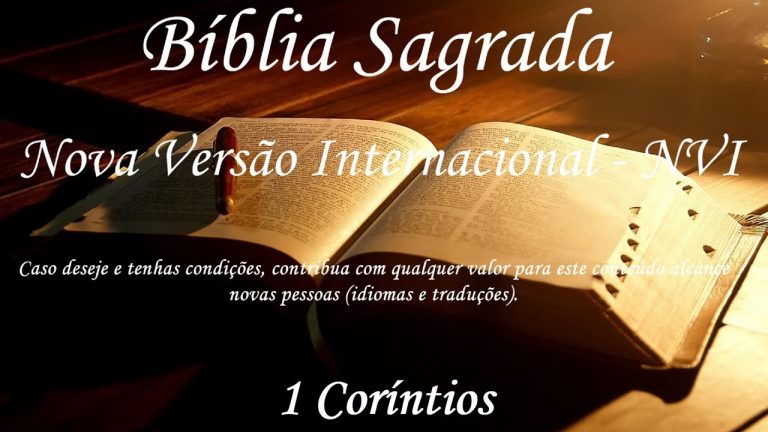 Português – Bíblia em áudio – 1 Coríntios (COMPLETO) – Nova Versão Internacional (NVI)