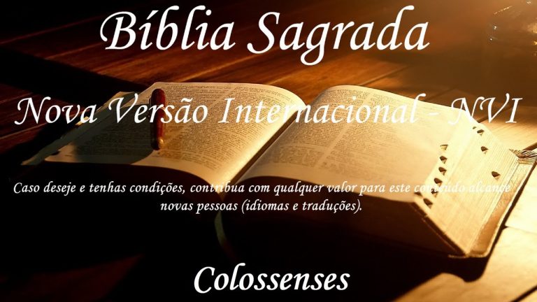 Português – Bíblia em áudio – Colossenses (COMPLETO) – Nova Versão Internacional (NVI)