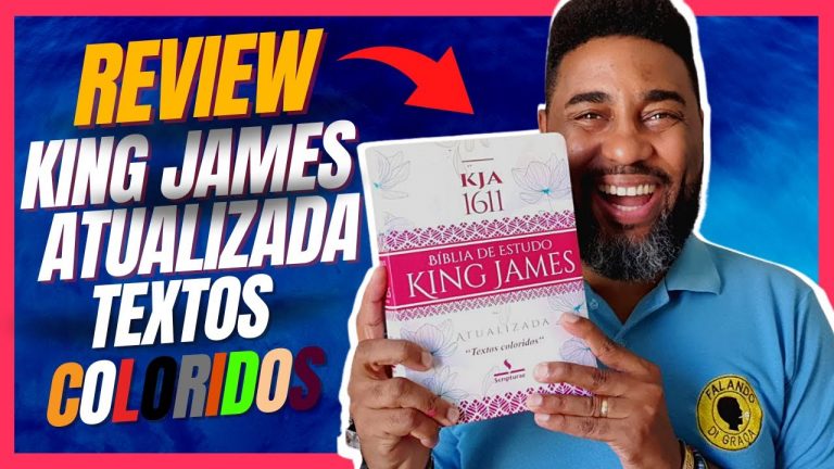 🔴 REVIEW – BÍBLIA KING JAMES ATUALIZADA – Textos Coloridos | Flávio Sacramento
