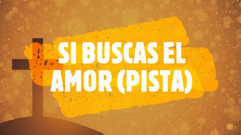 Si buscas el amor (pista)