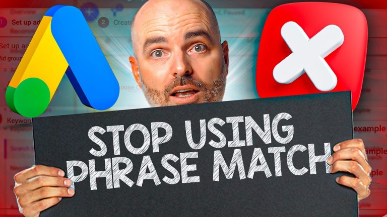 Stop Using Google Ads Phrase Match Targeting