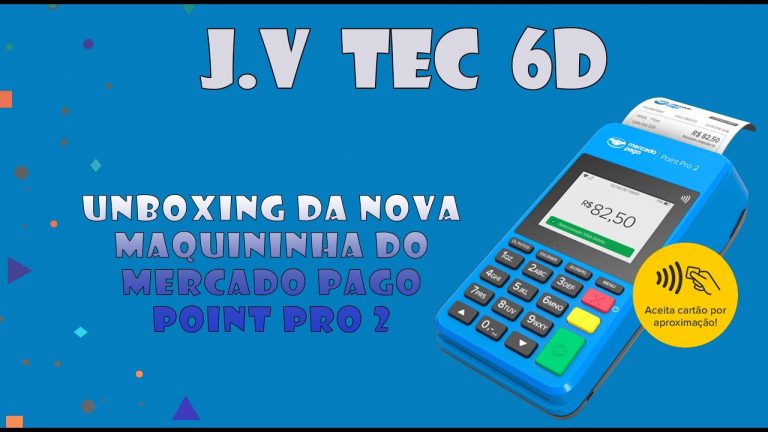 Unboxing da nova maquininha do Mercado Pago – Point Pro 2