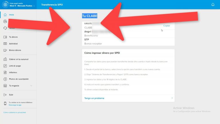¿Cuál es mi número de Clabe de  MERCADOPAGO? ¿Cuántos DÍGITOS? ¿Como transferir? ¿Que banco?