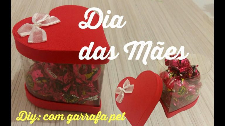 DIY – Presente especial dia das mães com garrafa pet