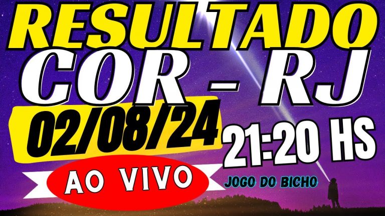 🔴 AO VIVO: Resultado do Jogo do Bicho ao vivo CORUJINHA – Look 21:20 – 02/08/2024