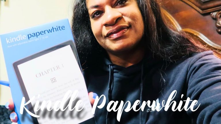 KINDLE PAPERWHITE & ACCESSORY UNBOXING #reading #kindle #kindleunlimited #kindlepaperwhite #vlog