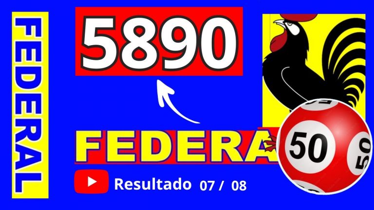 Resultado do Jogo do Bicho das 19 horas pela Loteria Federal 5890