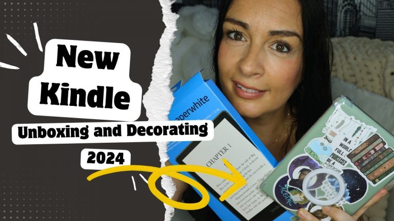 Discovering my Kindle: Unboxing & Decor Ideas