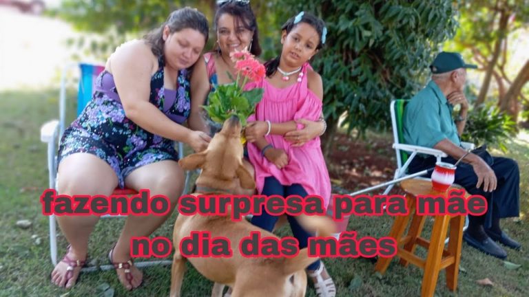 fazendo surpresa para mãe no dia das mães