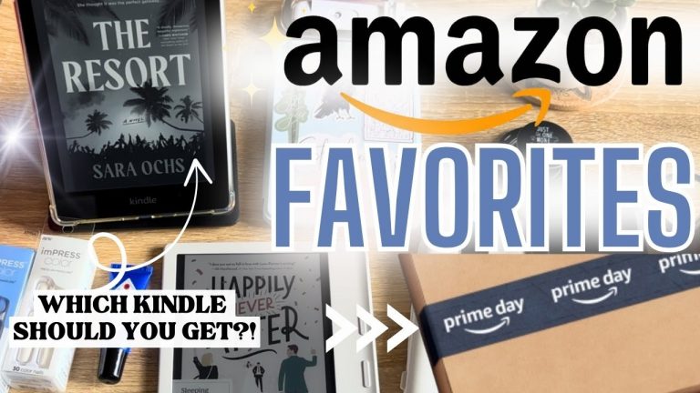 AMAZON FAVORITES & DEALS! WHICH KINDLE SHOULD YOU GET? #amazonfinds #amazonfavorites #amazonhaul