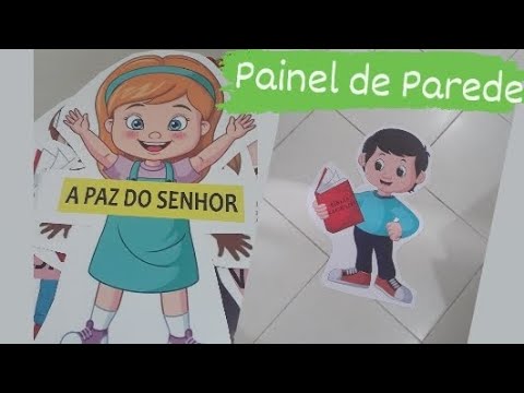 Painel de parede #decoraçãoparasaladeaula #decoraçãoparaigreja #displaydepvc #totendepvc