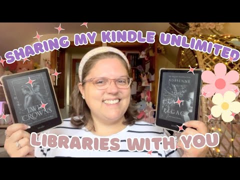 Sharing What’s On My Kindle Unlimited Libraries with You! 📱📚📖✨