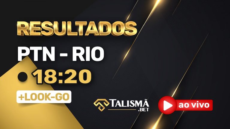 RESULTADO DO JOGO DO BICHO AO VIVO – PTN- RJ – 18:20 – 16/08/2024