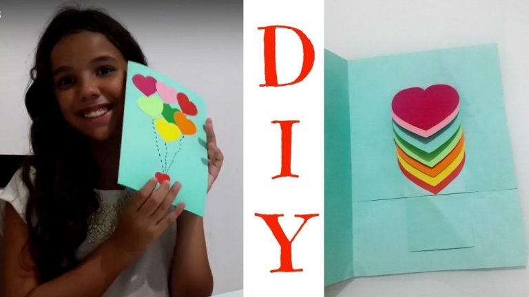 DIY – CARTÃO CASCATA DIA DAS MÃES (Waterfall Card)