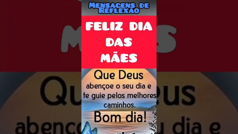 Feliz dia das Mães Mensagem de Reflexão #shorts