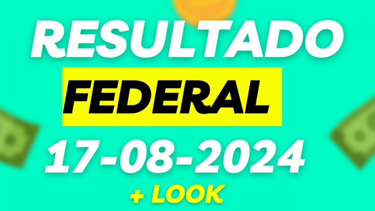 Jogo do bicho ao vivo – Resultado – federal 17_08_2024